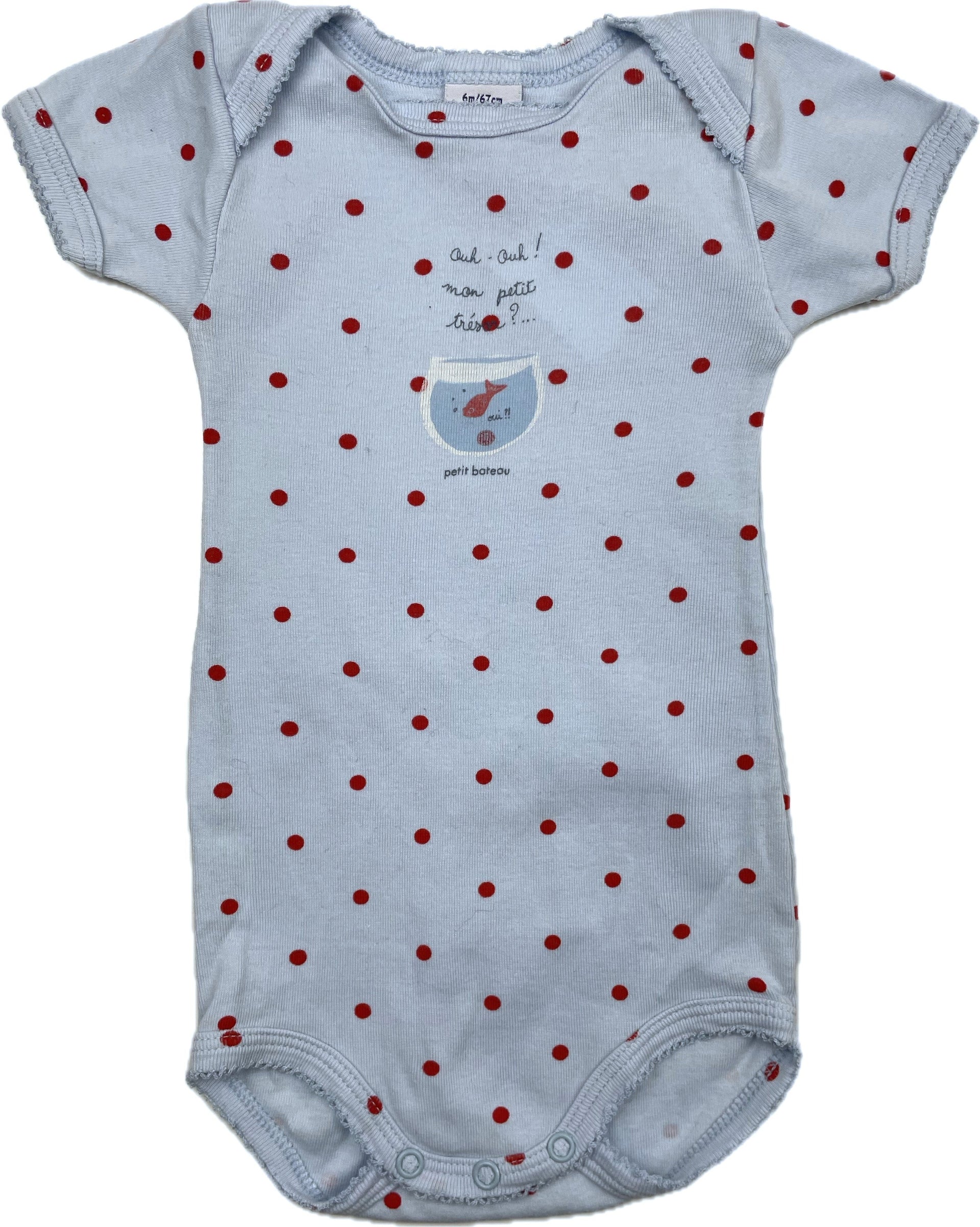 Body - Petit Bateau - 6 mois